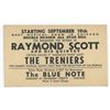 Image 1 : Raymond Scott Quintet Jazz Postcard