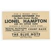 Image 1 : Lionel Hampton Jazz Postcard