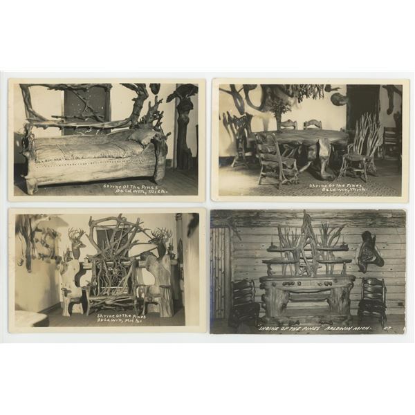 Shrine of the Pines RPPC Postcards