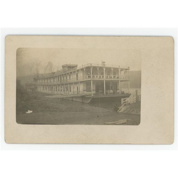 Emerson Show Boat RPPC Postcard