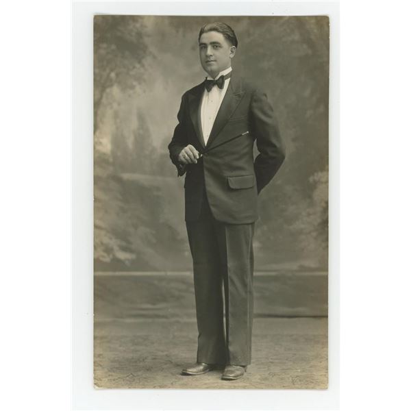 Conductor Composer or Magician RPPC Postcard