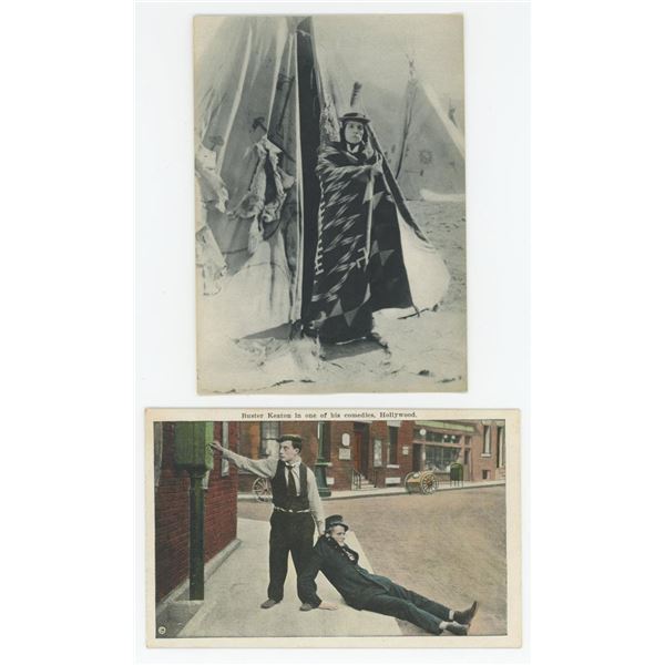 Buster Keaton The Paleface Postcards