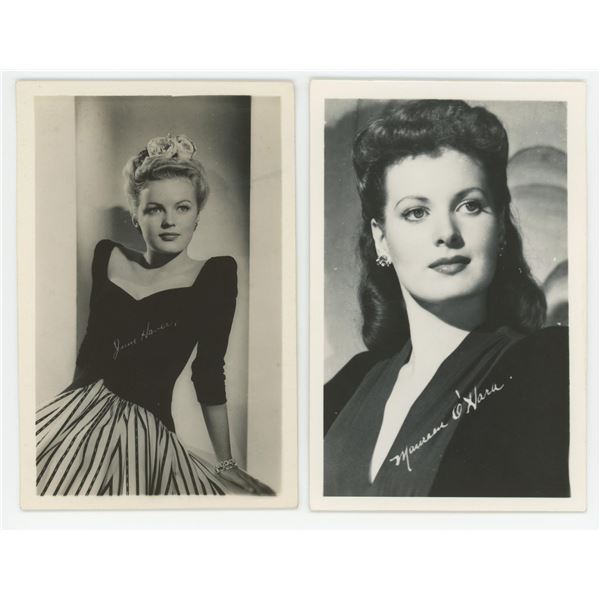 Old Hollywood Film Actresses RPPC Postcards