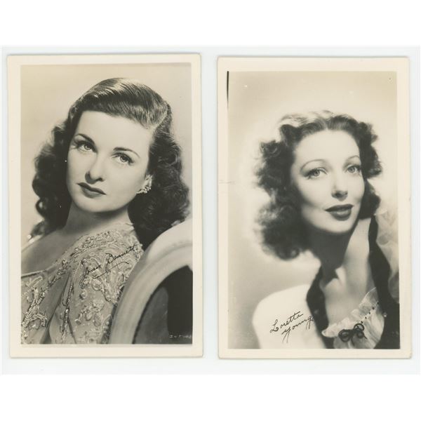 Old Hollywood Film Actresses RPPC Postcards