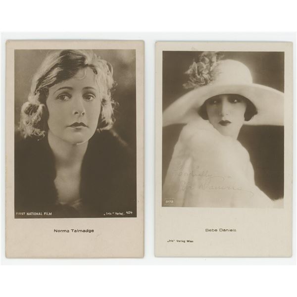 Silent Film Actresses RPPC Postcards