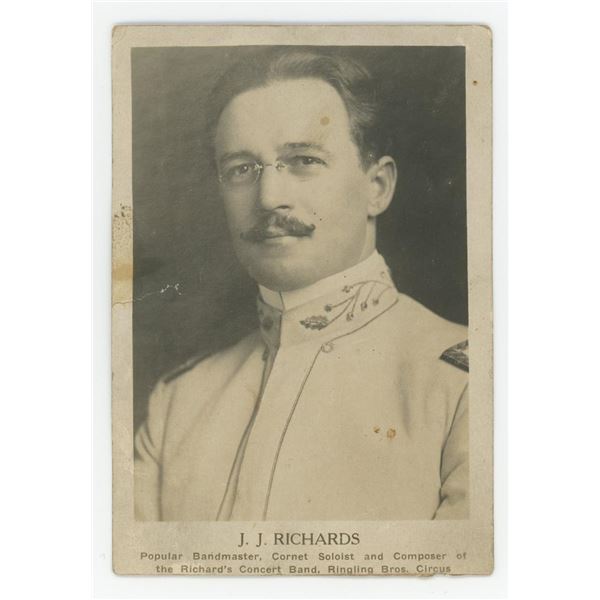 JJ Richards Bandmaster Ringling Bros Photo
