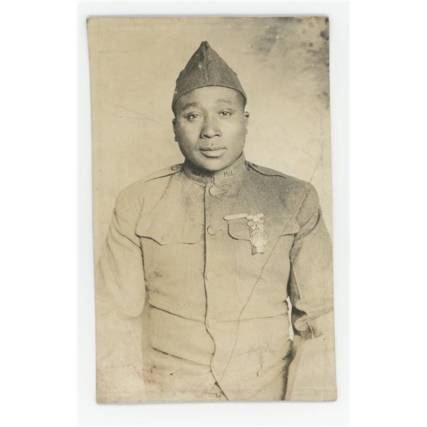 WWI WW1 Lewis Mills 8th Regiment 370 Infantry RPPC