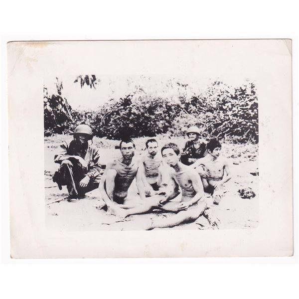 WW2 Japanese POW Prisoner of War GI Photo
