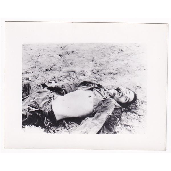 WW2 Dead Japanese Soldier Photo