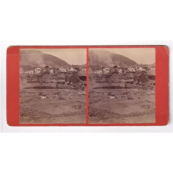 1889 Johnstown Pennsylvania Flood Stereoview