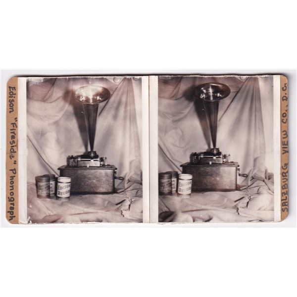 Edison Fireside Phonograph Streoview