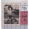 Image 6 : Bicycle and Motorcycle RPPC Postcards