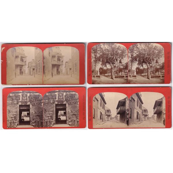 St Augustine Florida Architecture Stereoviews