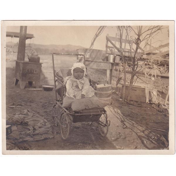 Floy Hairy Wolfs Child Crow Indian Agency Photo