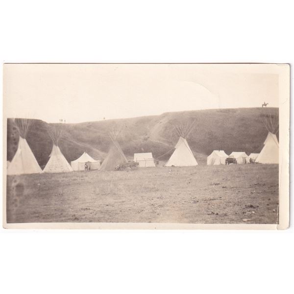 Crow Encampment Little Horn River Montana Photo