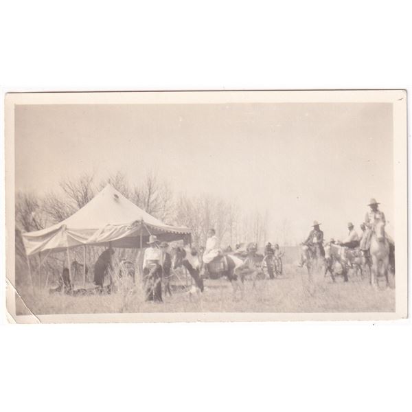 Airing a Tipi Crow Agency Montana Photo