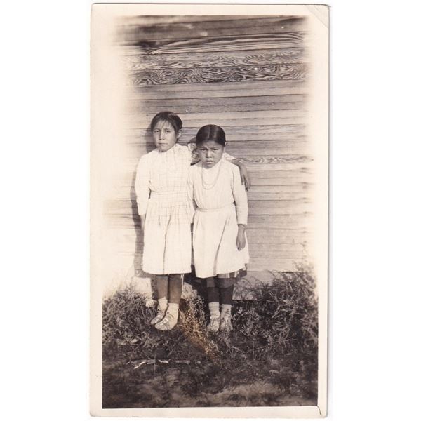 Maude in the Door Ellen Fire Bear Crow Photo