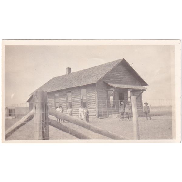 Reno Day School Crow Indian Agency Montana Photo