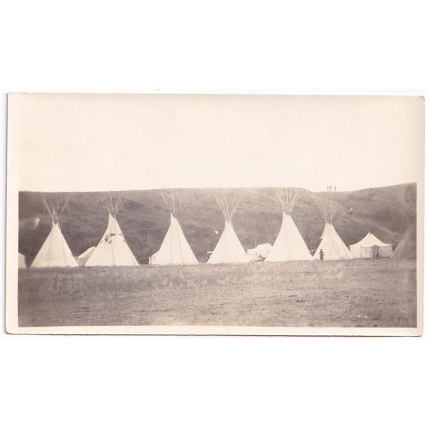 Crow Encampment Little Horn River Montana Photo