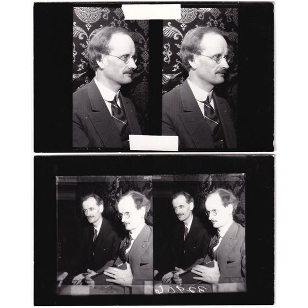 Professor Auguste & Jean Piccard Stereoviews