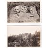 Image 6 : Mount Rushmore Construction RPPC Postcards