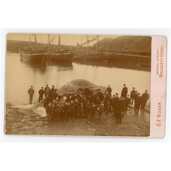 Scottish Whaling Whalers Cabinet Photo