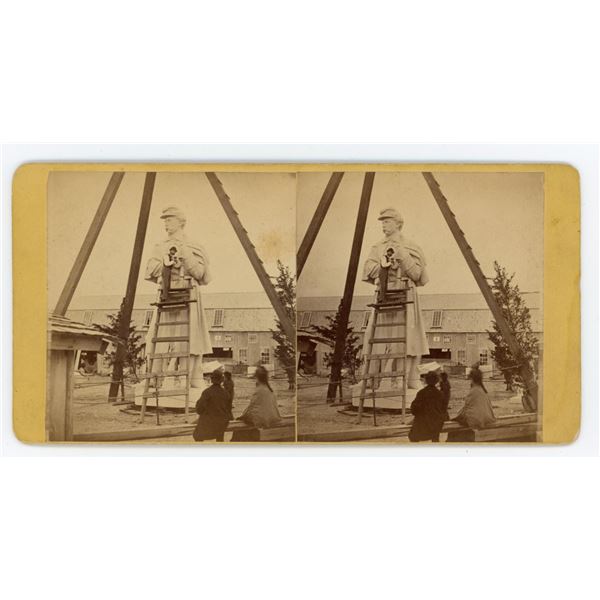 The American Volunteer Monument Stereoview