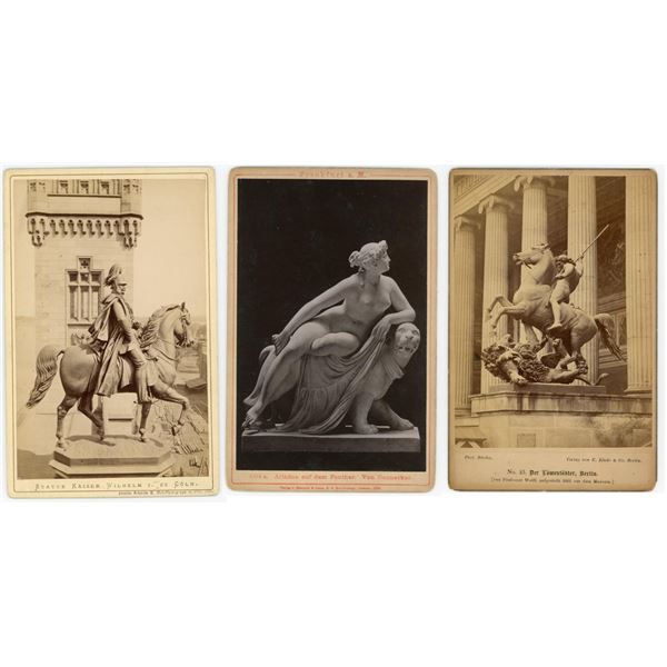 Famous German Statuary Monument Cabinet Photos