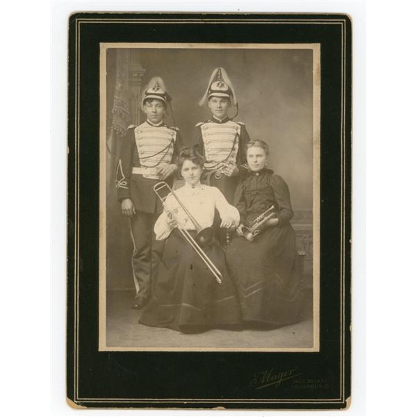 Indian Wars Occupational Band Cabinet Photo