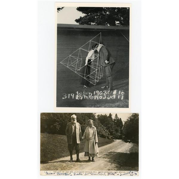 Alexander Graham Bell RPPC Postcards