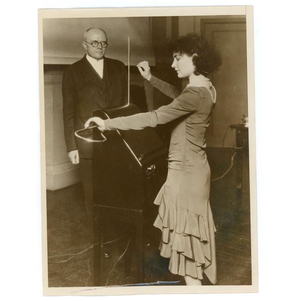 Alexandra Stepanoff Theremin Photo