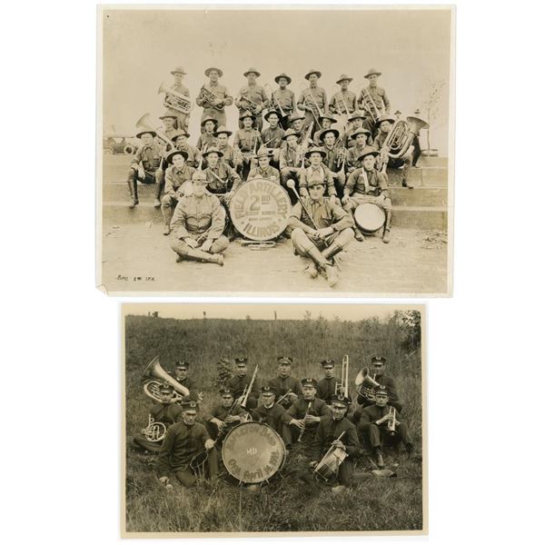 WWI WW1 Era Military Band Photos