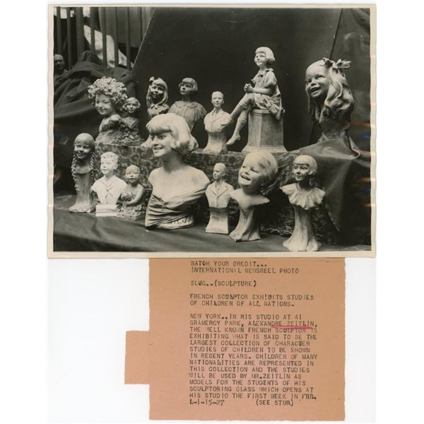 Alexandre Zeitlin Sculpture Photo