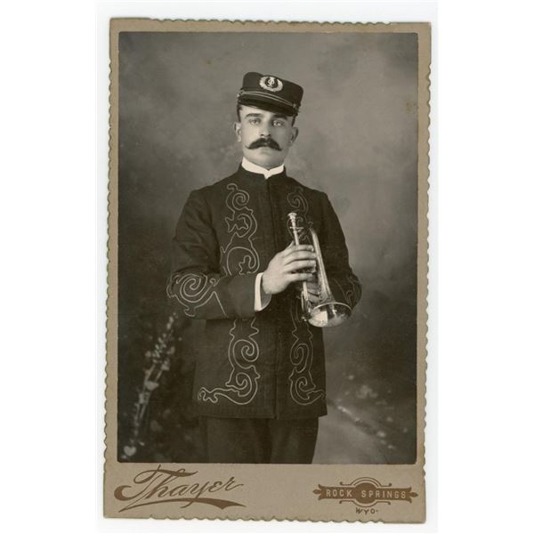 Rock Springs Wyoming Band Member Cabinet Photo