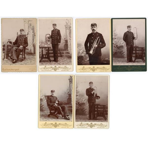 Brook Indiana Brass Band Occupational Photos