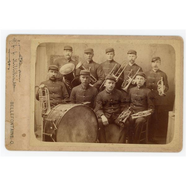 Brass Band Musician Occupational Cabinet Photo