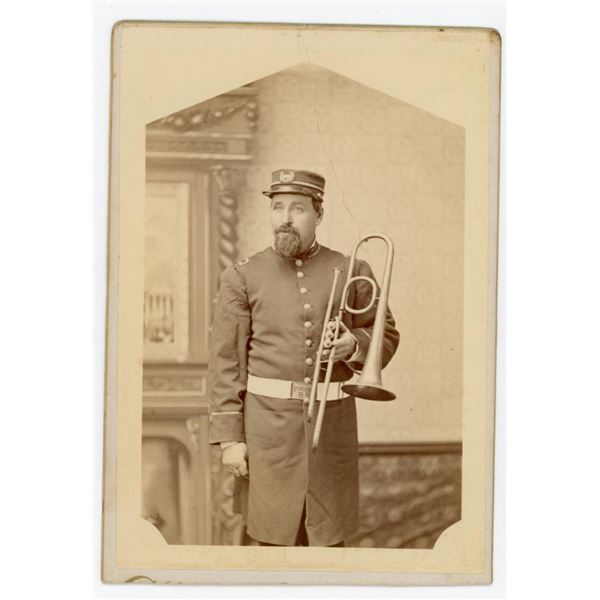 Boylston Brass Band Massachusetts Cabinet Photo
