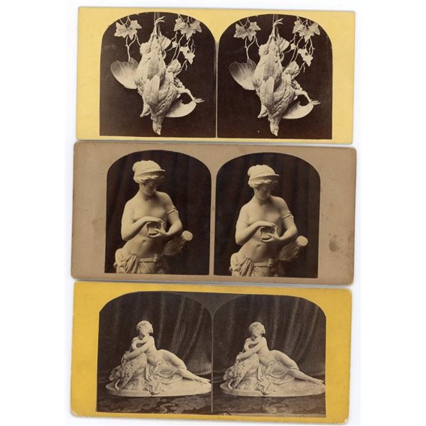 Carvings and Statuary Stereoviews
