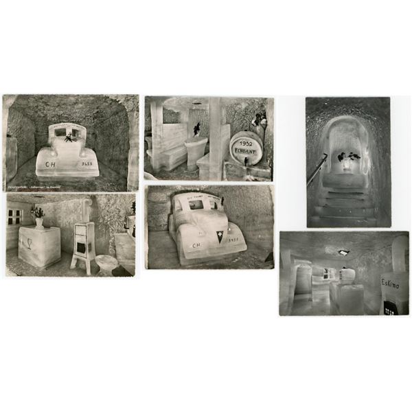 Jungfrau Glacier Switzerland Ice Palace Postcards