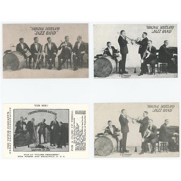 Dixieland Jazz Band Postcards