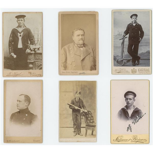 Navy Sailor Soldiers CDV Photos