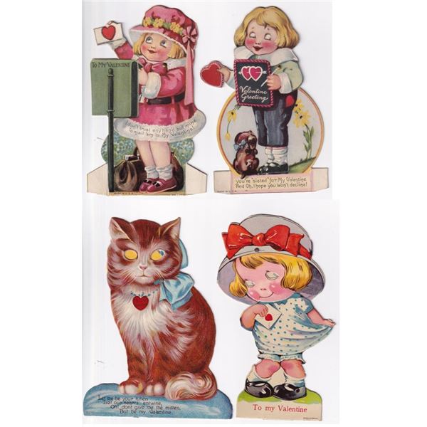 Moving Eye Mechanical Valentines Day Cards