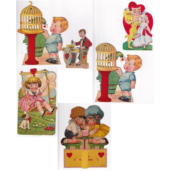 Moving Eye Mechanical Valentines Day Cards