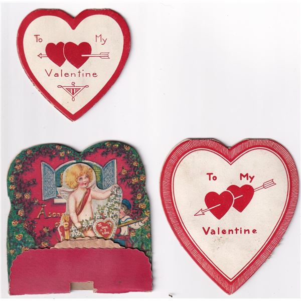 Heart Shaped Pop Up Valentines Day Cards