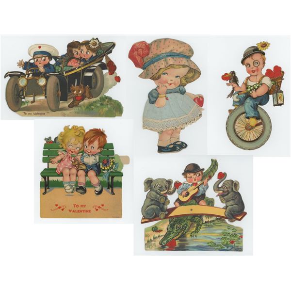 Moving Eye Mechanical Valentines Day Cards