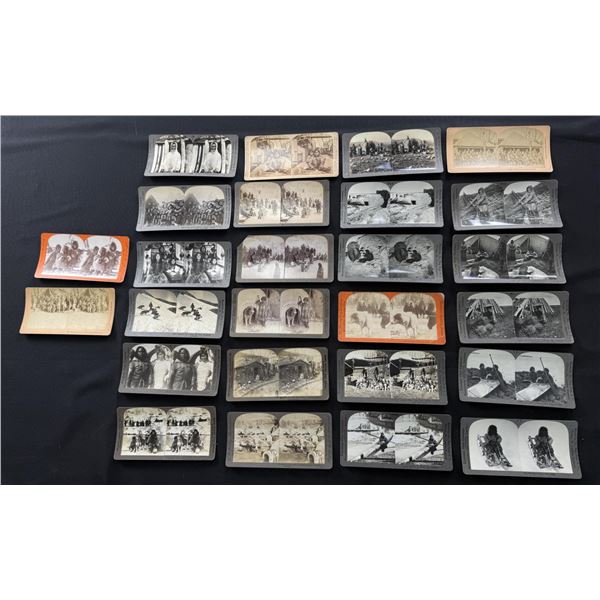 Collection of Inuit Eskimo Stereoviews