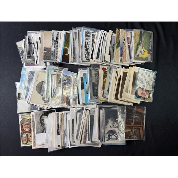 Large Collection of Antique Postcards