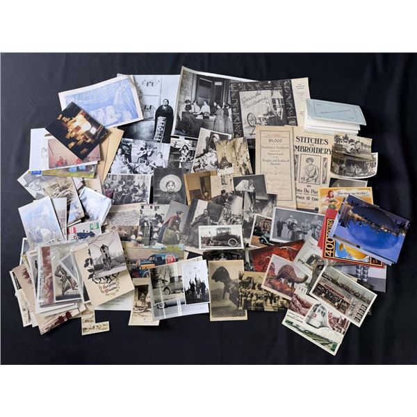 Large Collection of Antique Postcards
