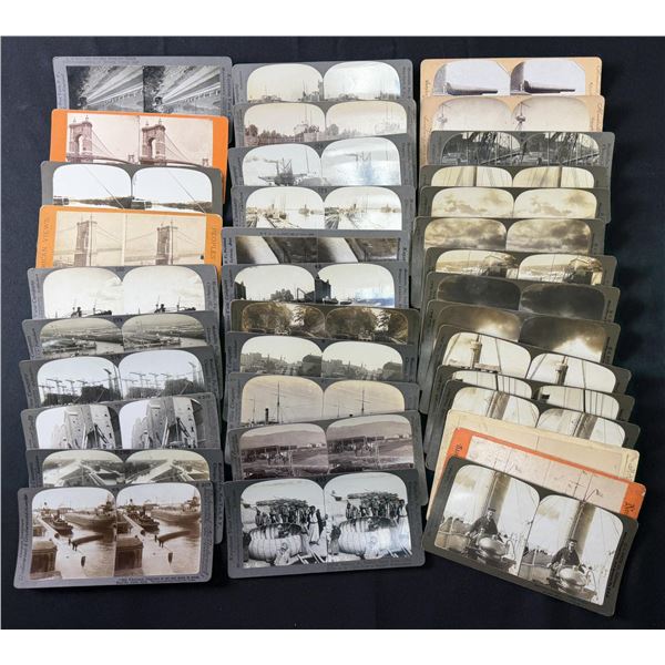 Collection of Nautical Stereoviews