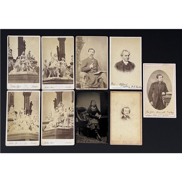 Collection of Antique CDV and Tintype Photos